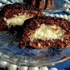 Кокосовые пирожные в шоколаде