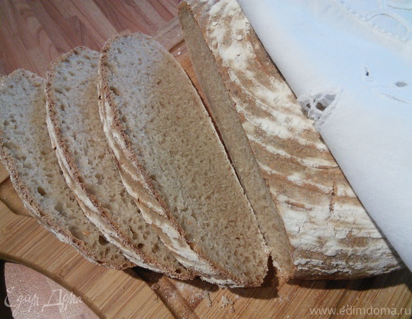 Хлеб на двойной биге "Кефирная корочка"