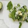 Зеленый рисовый салат