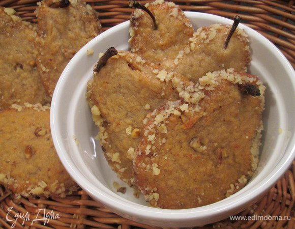 Печенье из груш, пошаговый рецепт на ккал, фото, ингредиенты - Марина