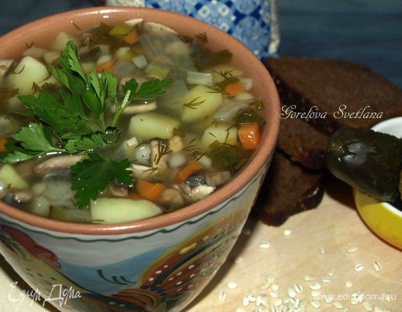 Суп с перловкой - пошаговый рецепт с фото на paraskevat.ru