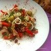 Легкий салат с тунцом