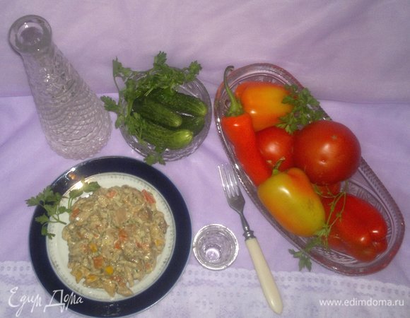 Вешенки с картошкой в сметане, пошаговый рецепт на ккал, фото, ингредиенты - ЮлияУлицкая