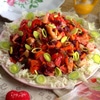 Свекольно-рыбный салат