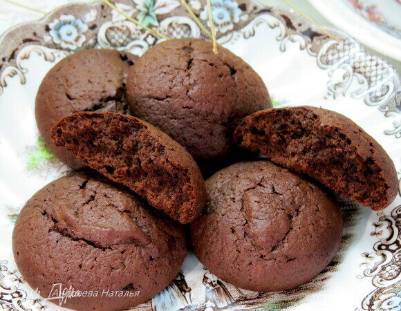 Шоколадное печенье со специями