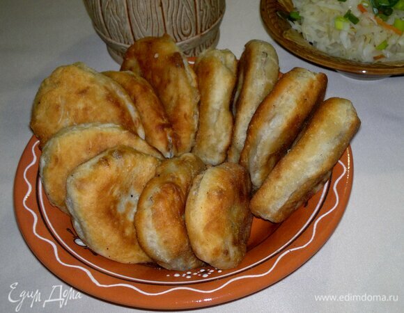 Постные жареные пирожки с картошкой: пошаговый рецепт с фото | Меню недели
