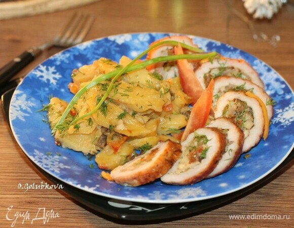 отбивные из свинины с картофелем в духовке рецепт с фото с помидорами и сыром | Дзен