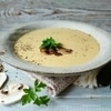 Овощной крем-суп с грибами