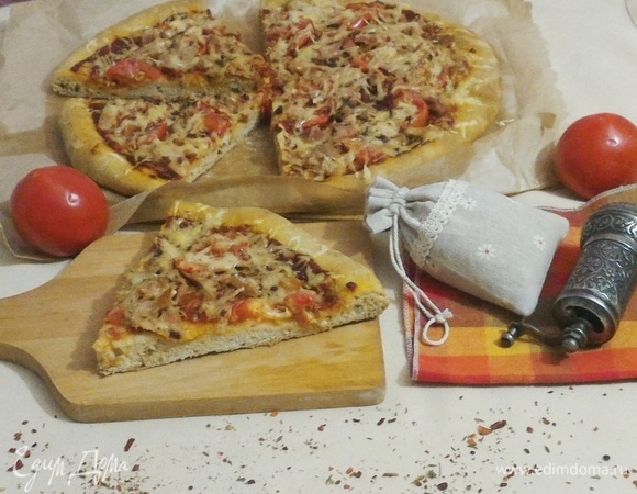 Тесто для пиццы без дрожжей
