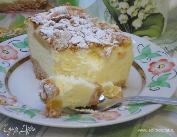 Бисквитный торт с персиками рецепт пошаговый с фото - paraskevat.ru
