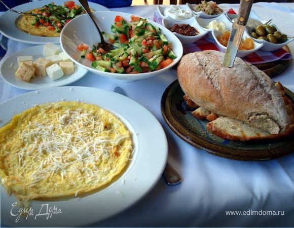 Средиземноморский завтрак. Израильская версия