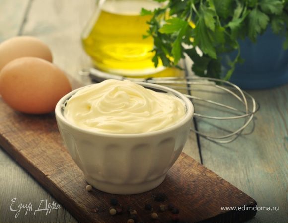 Классический рецепт домашнего майонеза с горчицей и яйцом