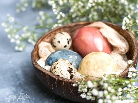 Натуральные красители для яиц на Пасху