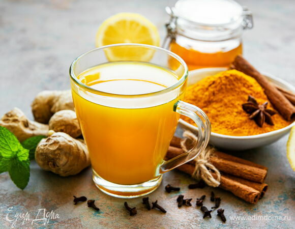 Зеленый чай с имбирем и лимоном, пошаговый рецепт на 38 ккал, фото, ингредиенты - Едим Дома