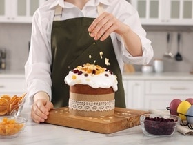 Необычная начинка для кулича — как приготовить пасхальный «а-ля Синнабон»