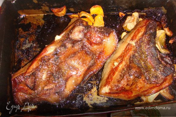 Запеченные иберийские свиные щечки - Рецепт | Рецепт блюда