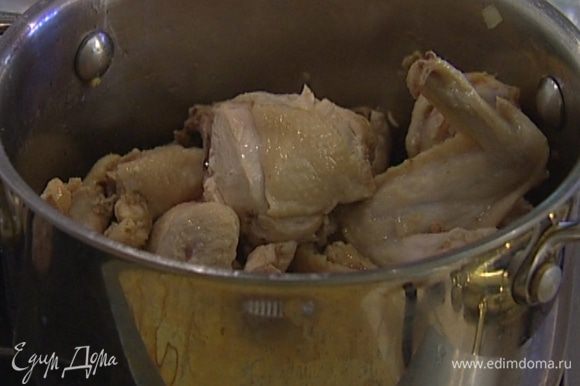 Чахохбили из курицы по-грузински — рецепт с фото и видео