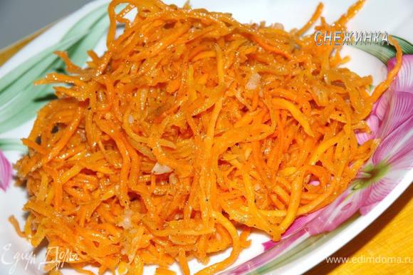 Теперь можно есть морковь как дополнение к обеду или ужину, а также использовать в других блюдах. Приятного аппетита!
