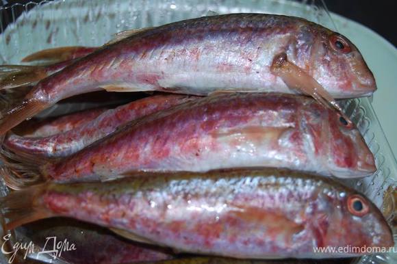 Подготовим рыбу. Барабулька (она же султанка) - одна из самых любимых в нашем рыбном меню. Сладкая, мясистая, ароматная... Ну что говорить - лучше приготовить и понять это в очередной раз!