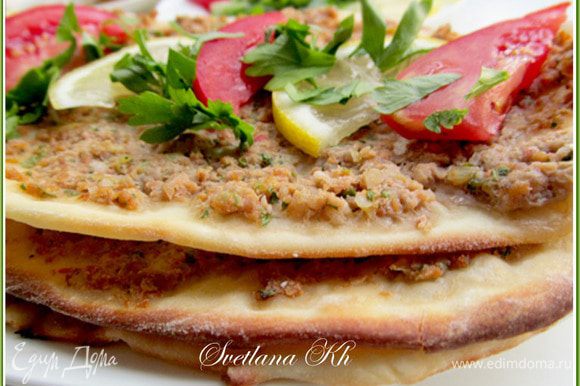 Лахмаджун: подробный рецепт приготовления турецкого блюда