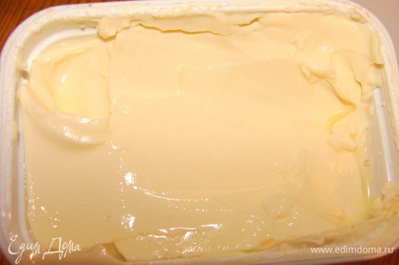 Подготовить плавленный сыр.