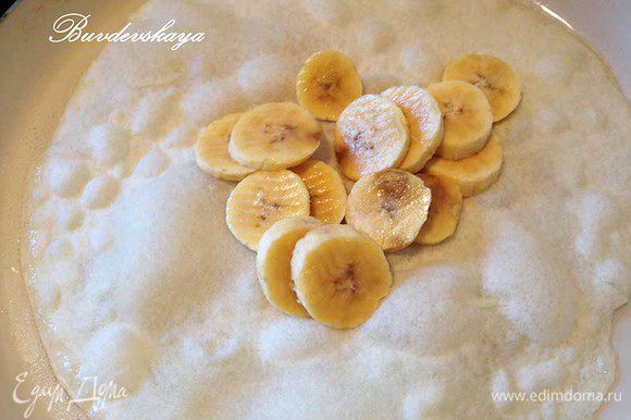 Банановые блинчики рецепт с фото пошагово