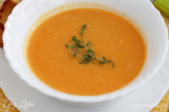 Супы пюре — рецептов с фото