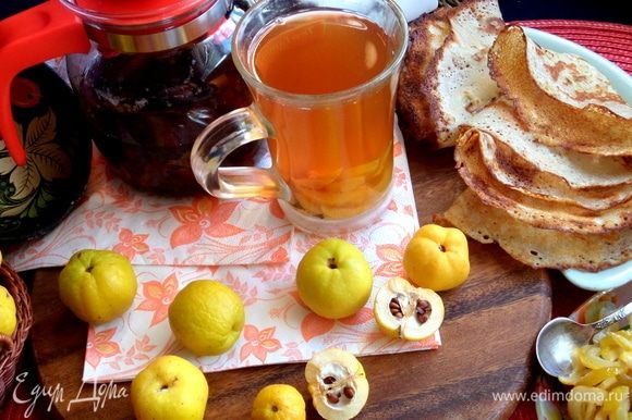 Дольки из чая тоже можно скушать, есть же любители лимонных корочек!