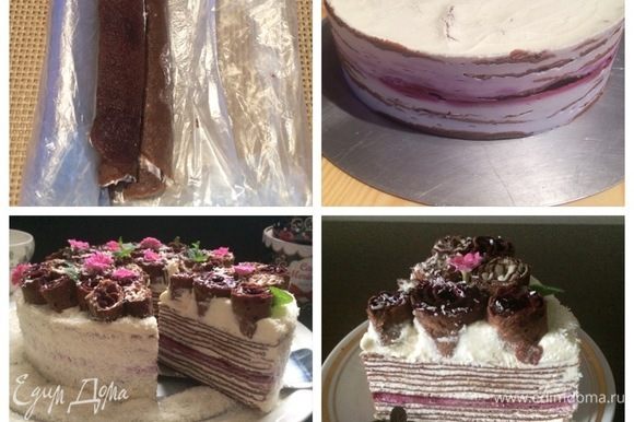 Блинный торт 🎂 рецепты пошагово в домашних условиях