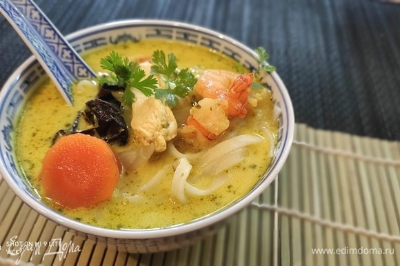 Тайский суп с морепродуктами рецепт – Тайская кухня: Супы. «Еда»