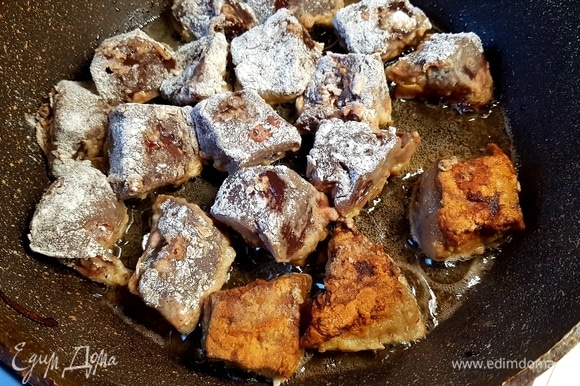 Бефстроганов из печени — рецепт с фото пошагово