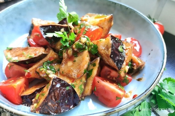Салат из баклажанов, вкусных рецептов с фото Алимеро