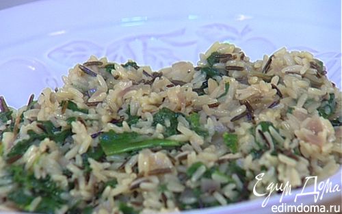 Рецепт Рис с зеленью