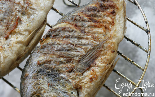 Рецепт Маринованная рыба на гриле