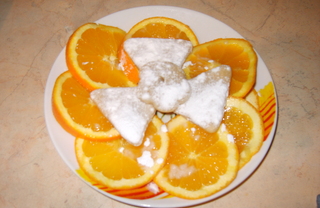 Рецепт Имбирно -медовое печенье с апельсиновой цедрой
