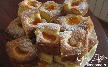Рецепт Пирог с абрикосами