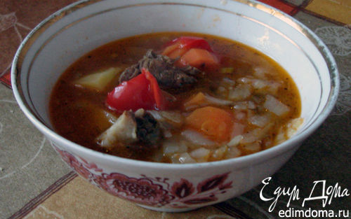 Рецепт шурпа (узбекский луковый суп)