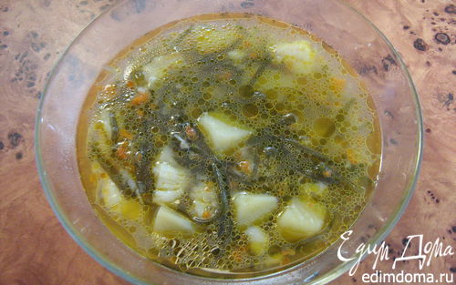 Рецепт Суп из морской капусты