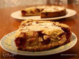 Пирог с вишней по мотивам венского пирога от Юлии Высоцкой
