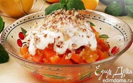 Рецепт Салат морковный с курагой