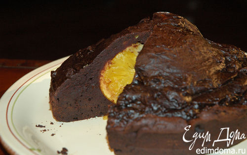 Рецепт Шоколадный пудинг с апельсином