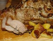 Свинина, запеченная с картофелем