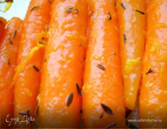 Морковь в апельсиновом маринаде