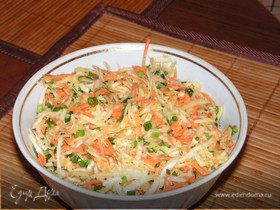 Салат с сельдереем и морковью