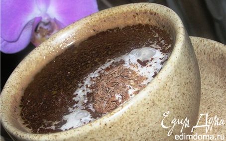 Рецепт Горячий кофе с шоколадом