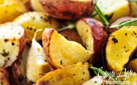 Рецепт Жареный картофель с грибами