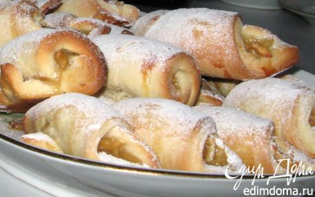 Рецепт Трубочки дрожжевые