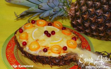 Рецепт Фаршированный ананас