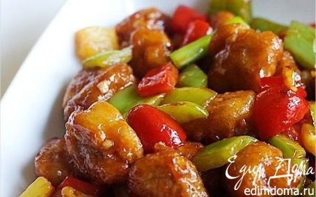 Рецепт Свинина в кисло-сладком соусе по-китайски