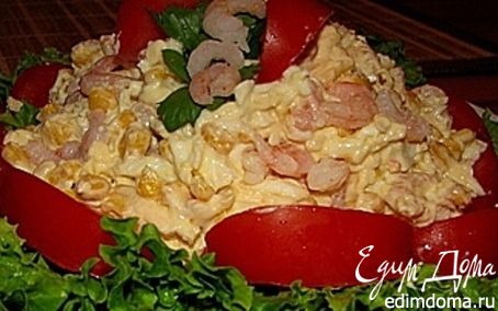 Рецепт Креветочный салат